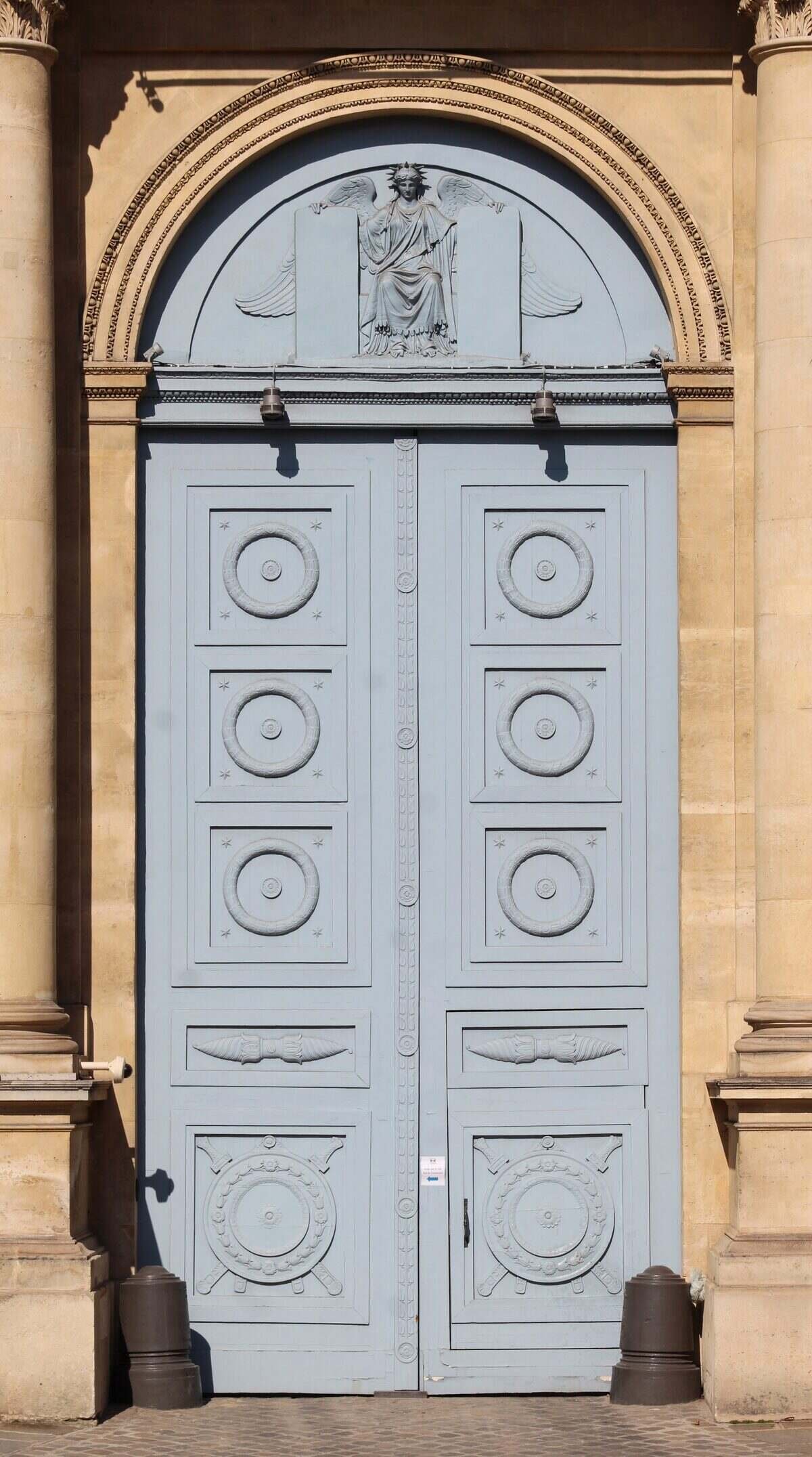Façade sud du Palais Bourbon, siège de l'Assemblée nationale